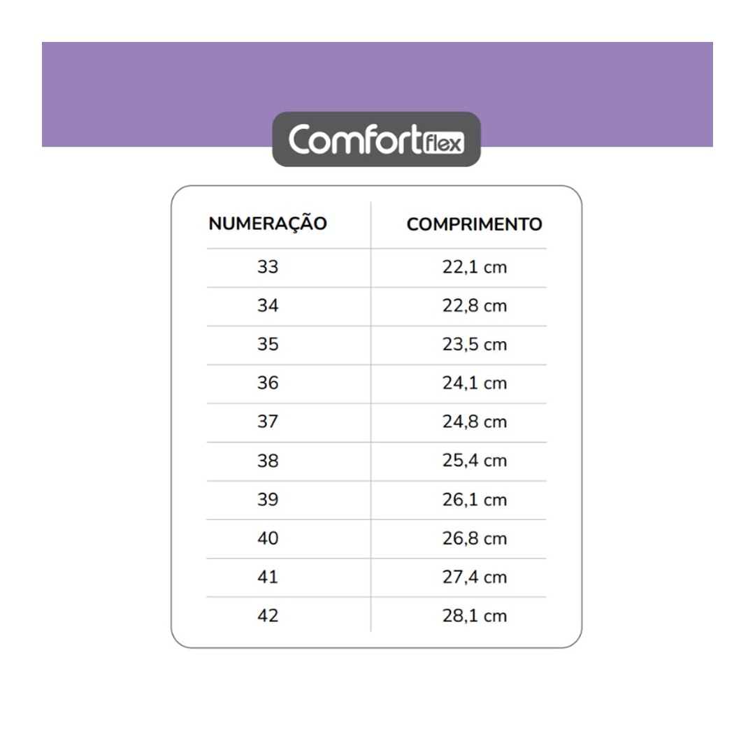 Sandália Comfortflex Papete 22-68403 Turmaline