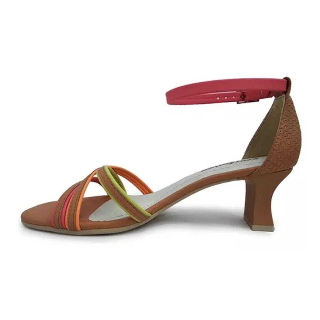 Sandália Comfortflex Salto Conforto 22-59404 Avela/Rosa Sandália Comfortflex Salto Conforto 22-59404 Avela/Rosa