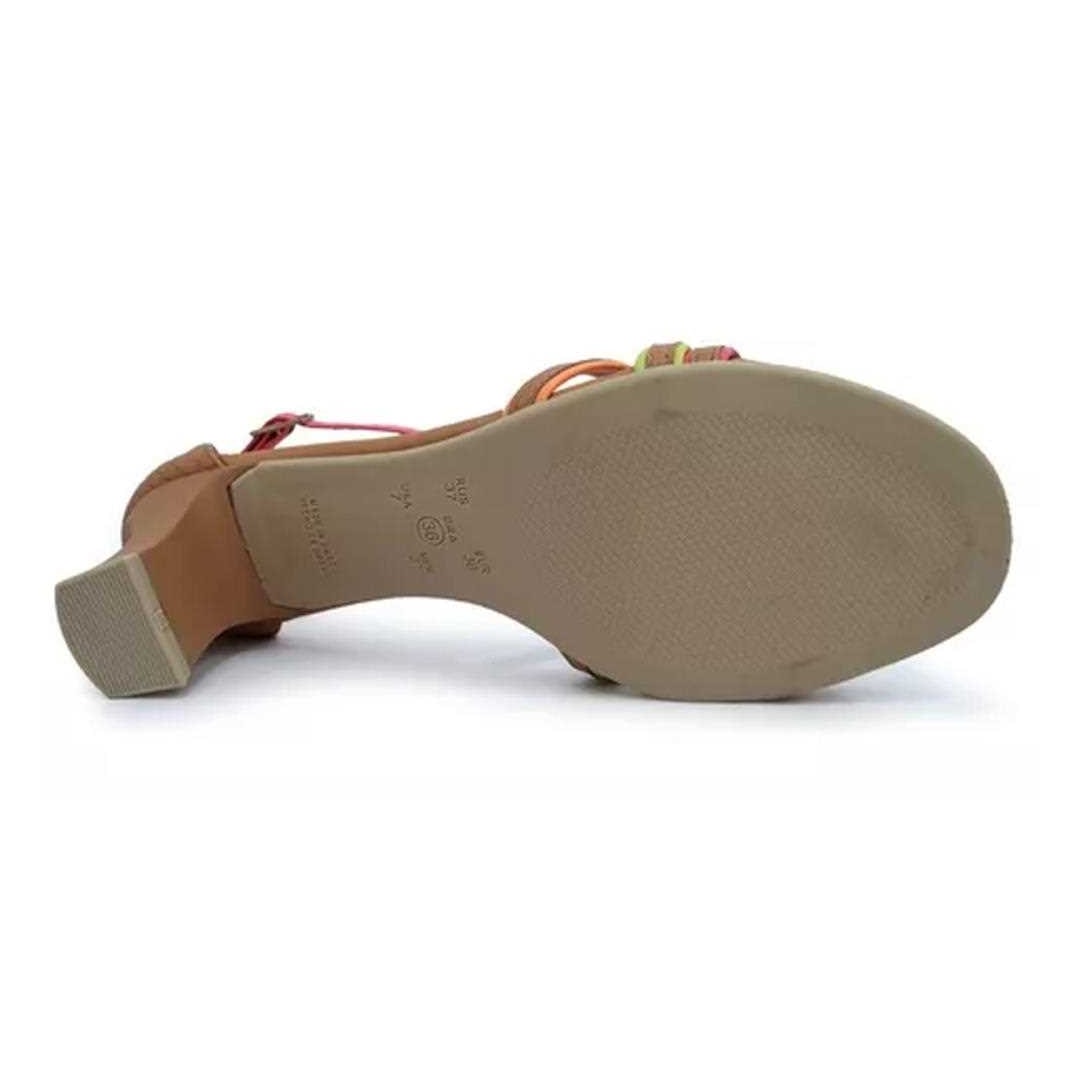 Sandália Comfortflex Salto Conforto 22-59404 Avela/Rosa