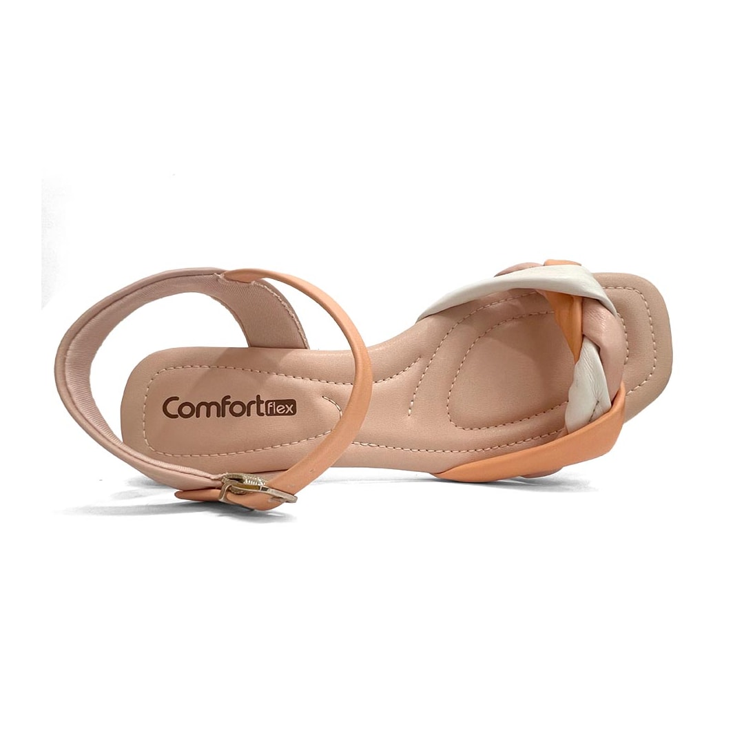 Sandália Conforto Comfortflex 22-76402 Pessego Sandália Conforto Comfortflex 22-76402 Pessego