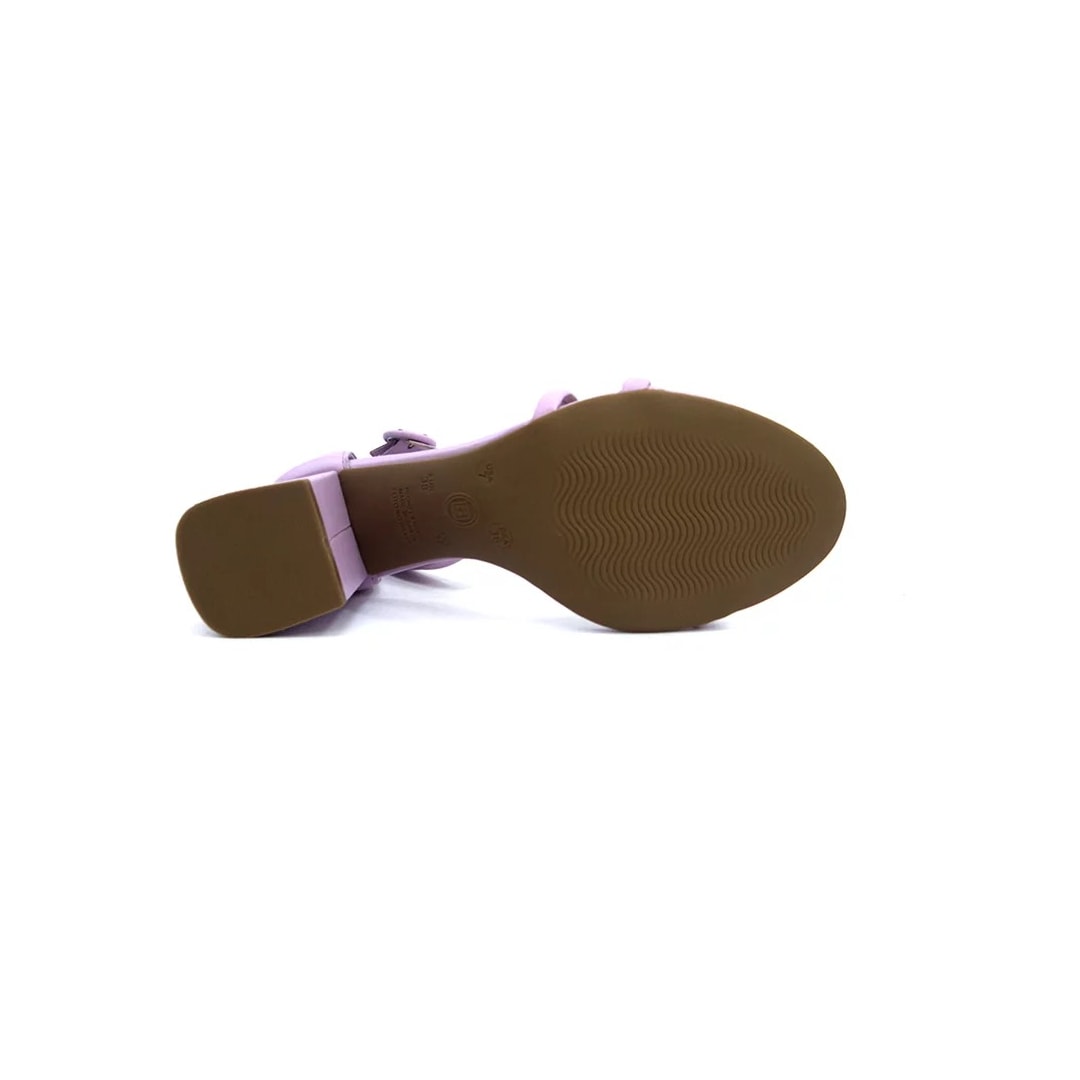 Sandália Couro Salto Bloco 341801 Bottero Lilac Sandália Couro Salto Bloco 341801 Bottero Lilac