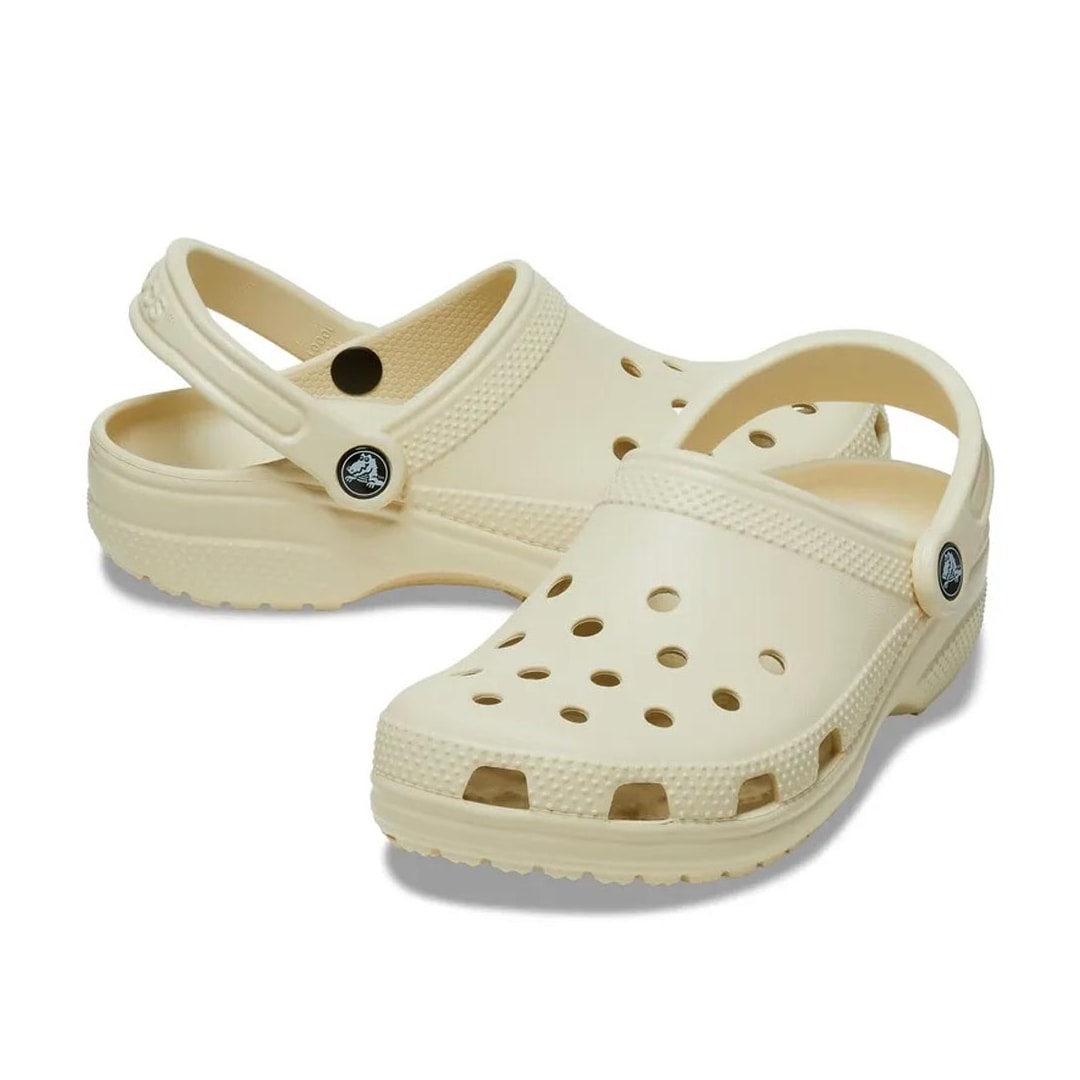 Sandália Crocs Babuche Classic Clog X10001 Bone
