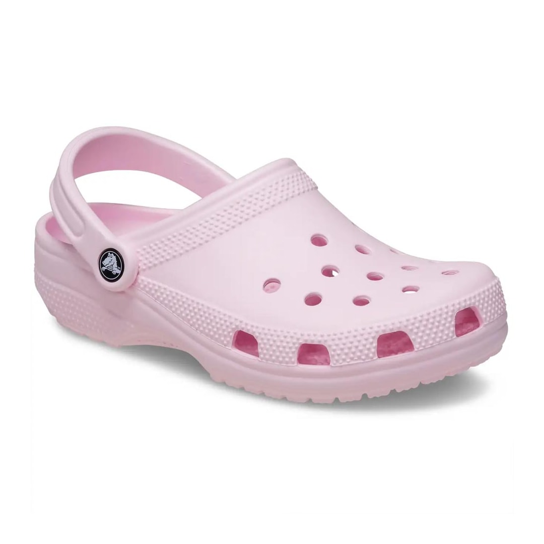 Sandália Crocs Babuche Classic Clog X10001 Pink Milk Sandália Crocs Babuche Classic Clog X10001 Pink Milk