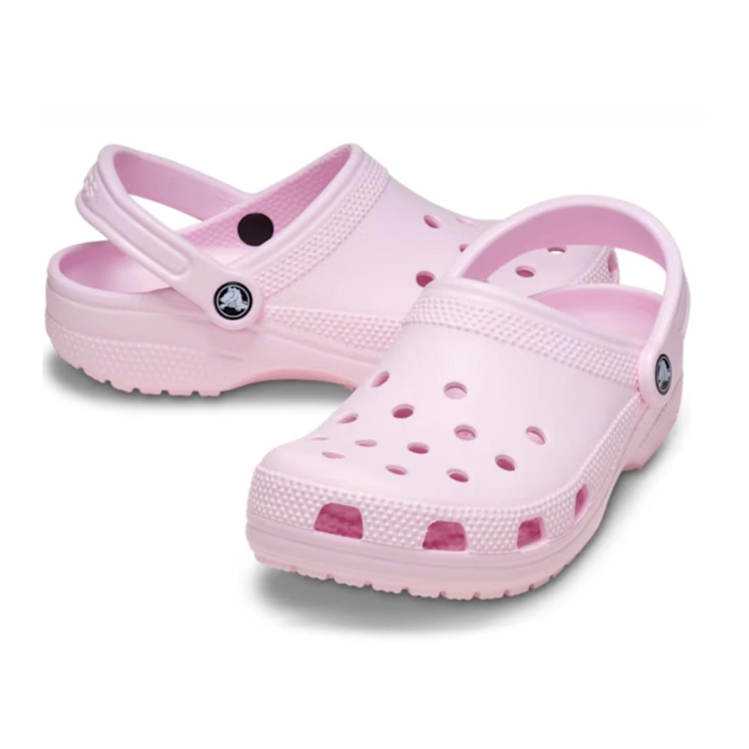 Sandália Crocs Babuche Classic Clog X10001 Pink Milk Sandália Crocs Babuche Classic Clog X10001 Pink Milk