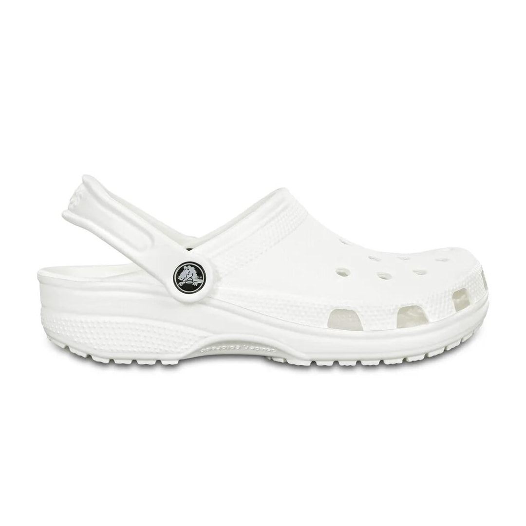 Sandália Crocs Babuche Classic Clog X10001 White Sandália Crocs Babuche Classic Clog X10001 White