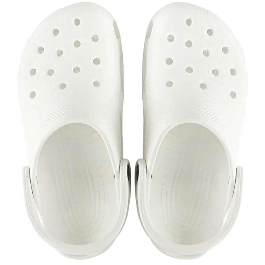Sandália Crocs Babuche Classic Clog X10001 White Sandália Crocs Babuche Classic Clog X10001 White