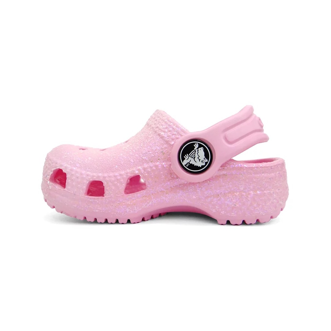 Sandália Crocs Classic Glitter Clog 206992 Flamingo Sandália Crocs Classic Glitter Clog 206992 Flamingo