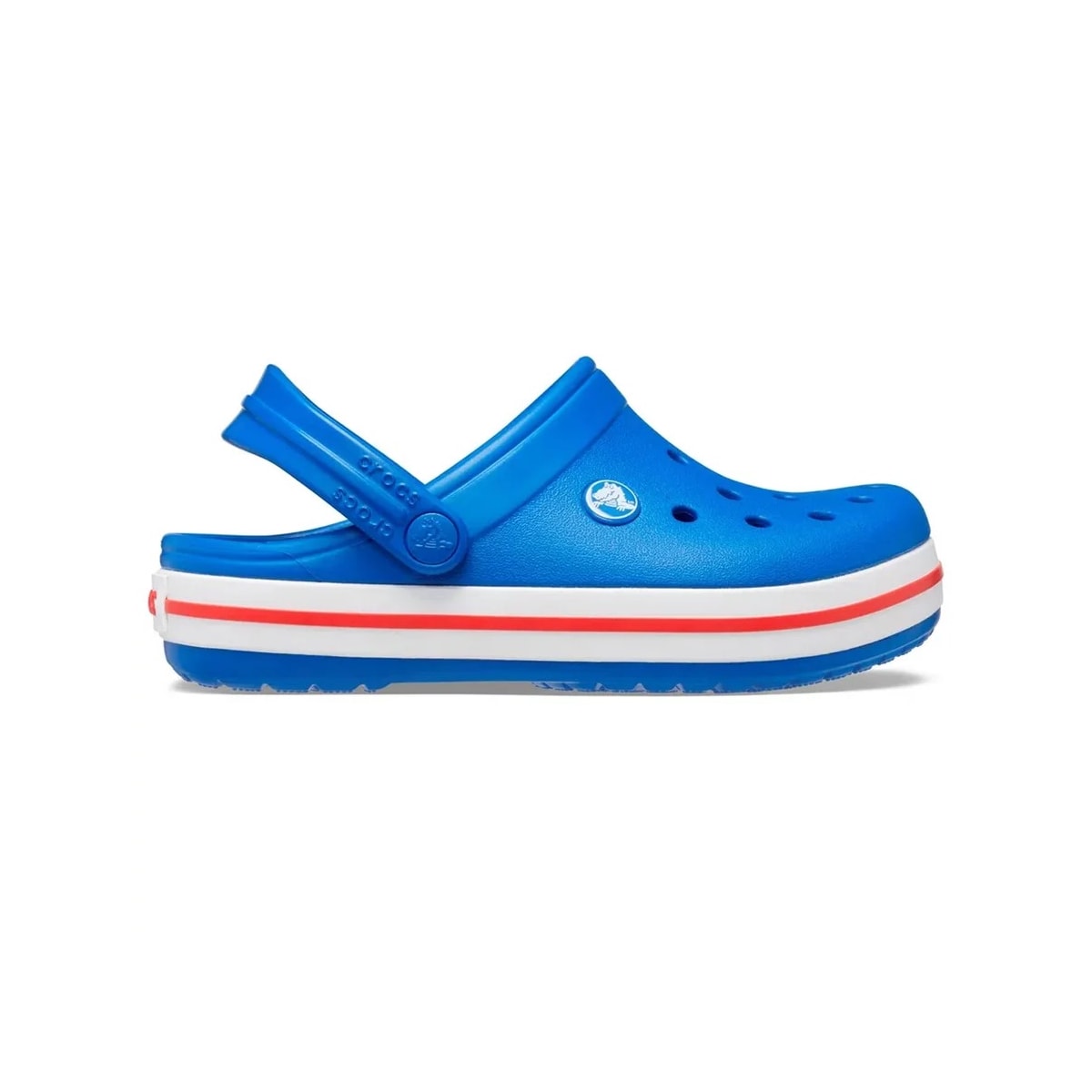 Sandália Crocs Crocband Clog Infantil X207005 Blue Bolt Sandália Crocs Crocband Clog Infantil X207005 Blue Bolt