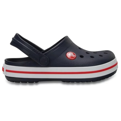 Sandália Crocs Crocband Clog Infantil X207005 Navy/Red