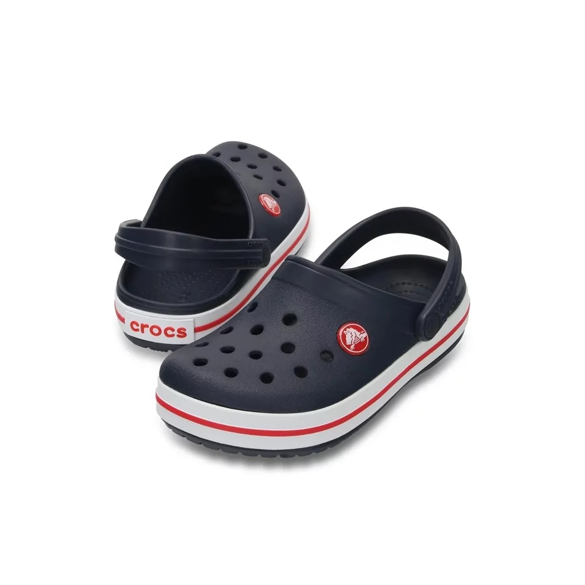 Sandália Crocs Crocband Clog Infantil X207005 Navy/Red Sandália Crocs Crocband Clog Infantil X207005 Navy/Red