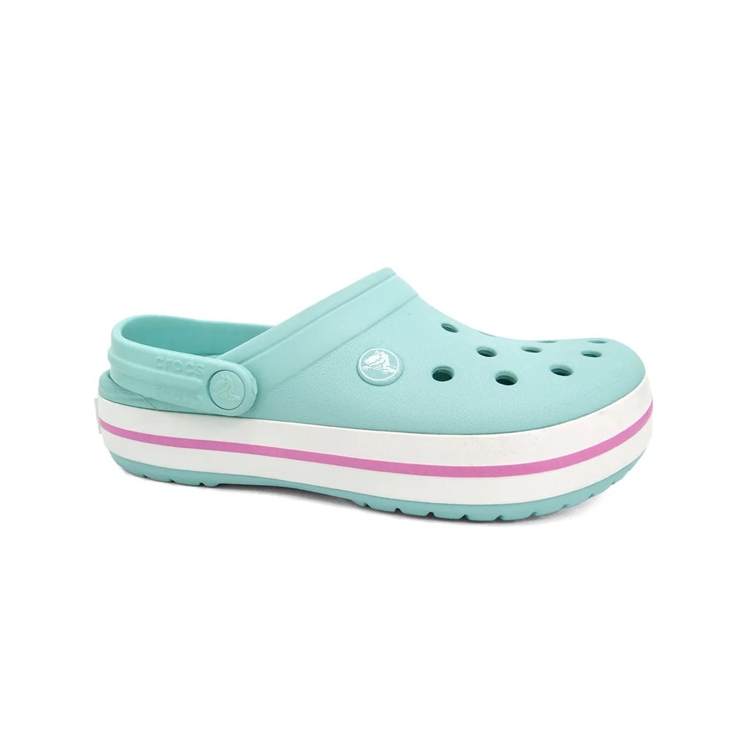 Sandália Crocs Crocband Clog Juvenil X11016 Pure Water Sandália Crocs Crocband Clog Juvenil X11016 Pure Water