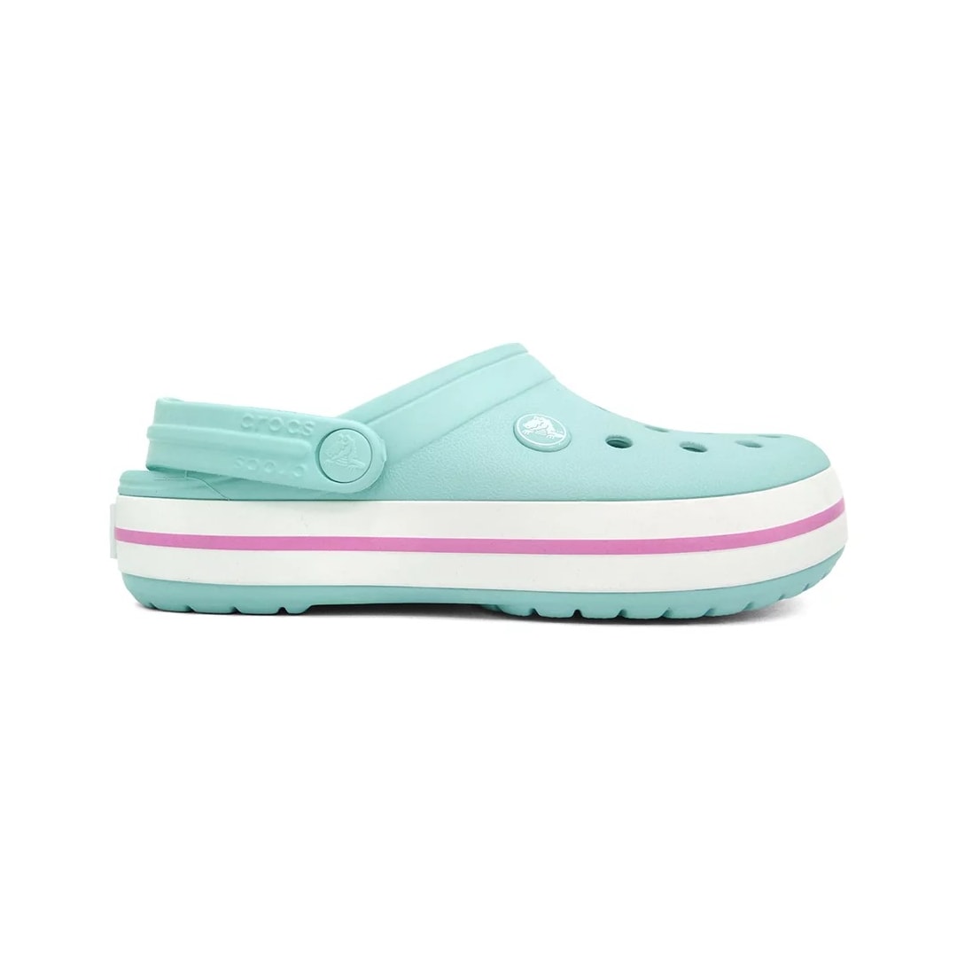 Sandália Crocs Crocband Clog Juvenil X11016 Pure Water