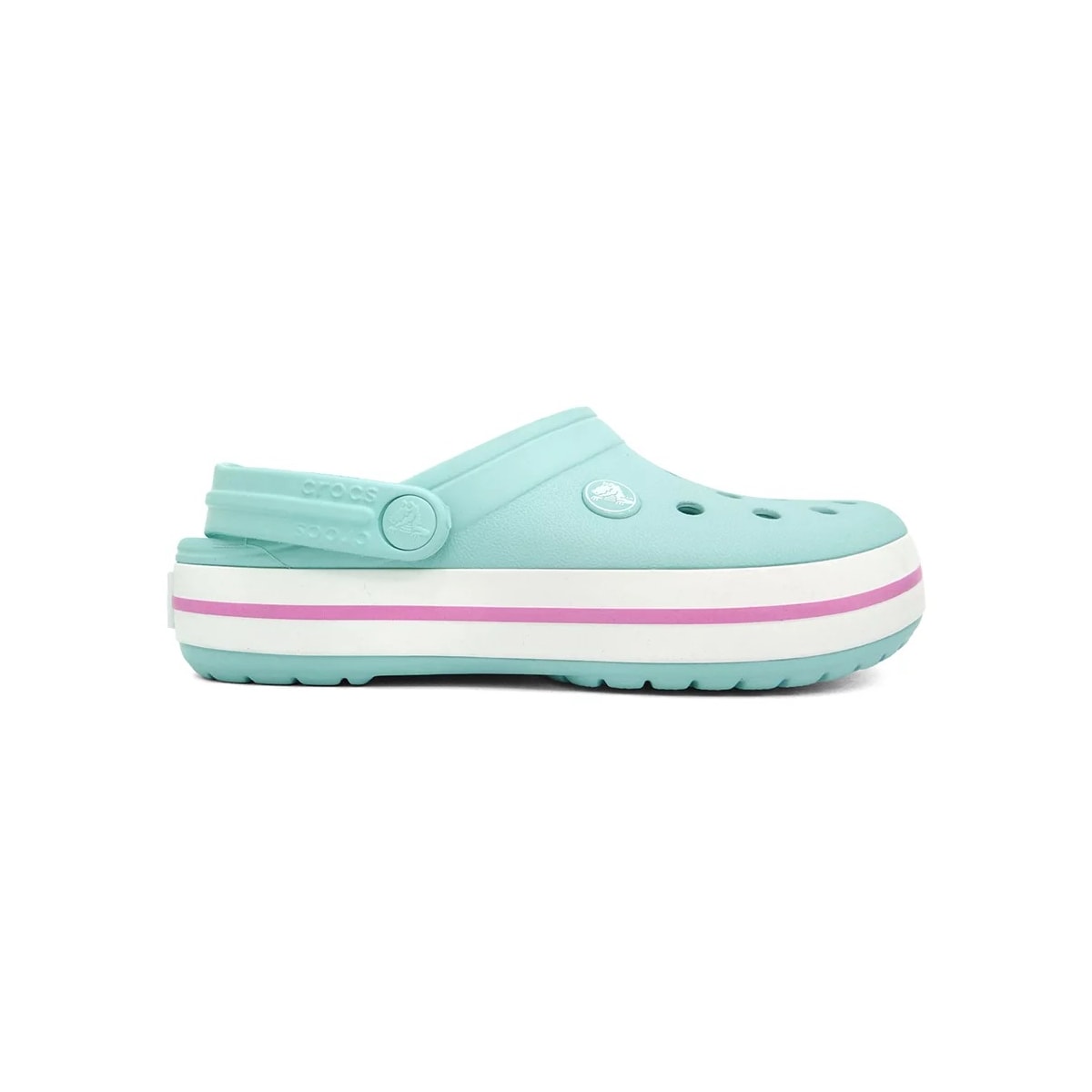 Sandália Crocs Crocband Clog Juvenil X11016 Pure Water Sandália Crocs Crocband Clog Juvenil X11016 Pure Water