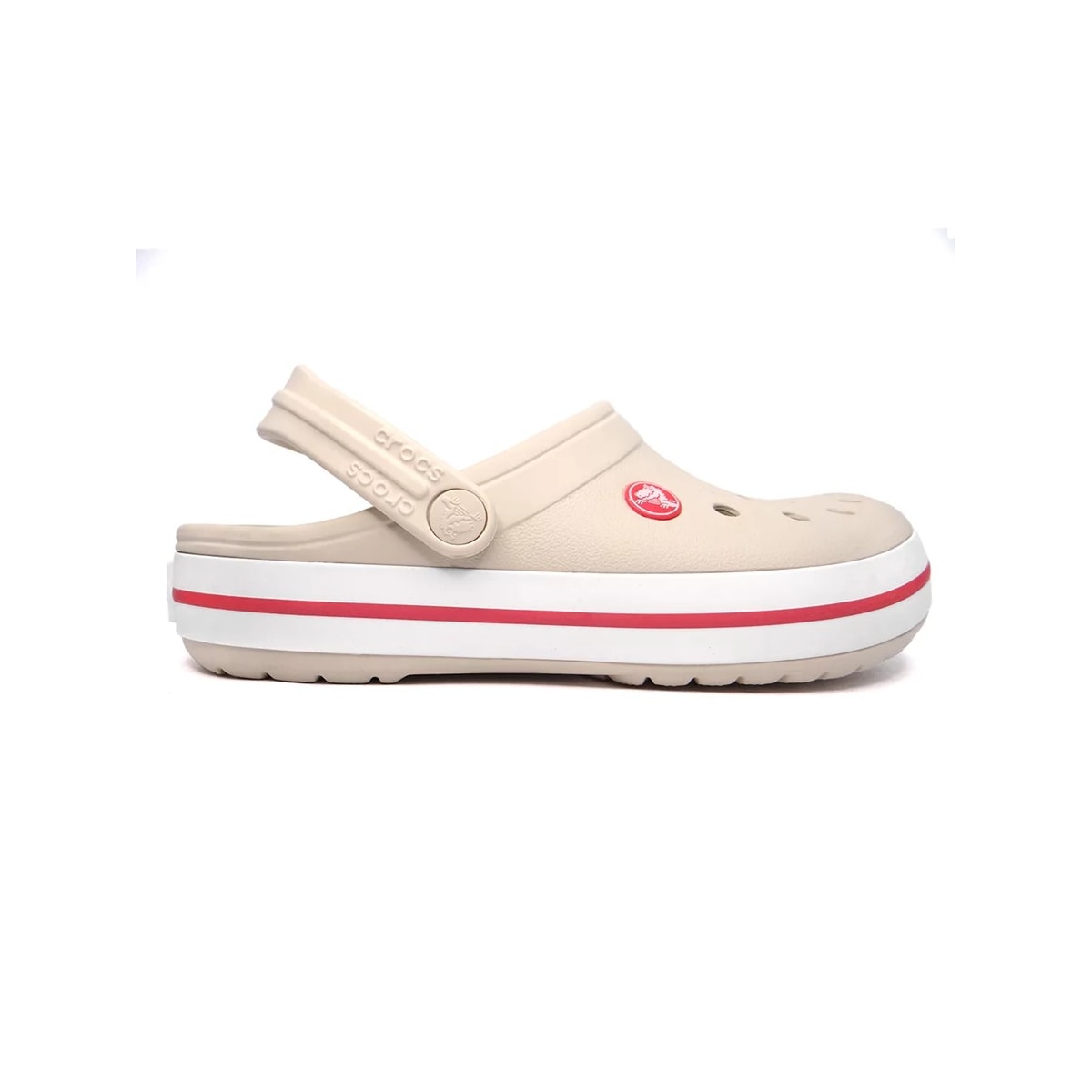 Sandália Crocs Crocband Clog Juvenil X11016 Stucco/Melon