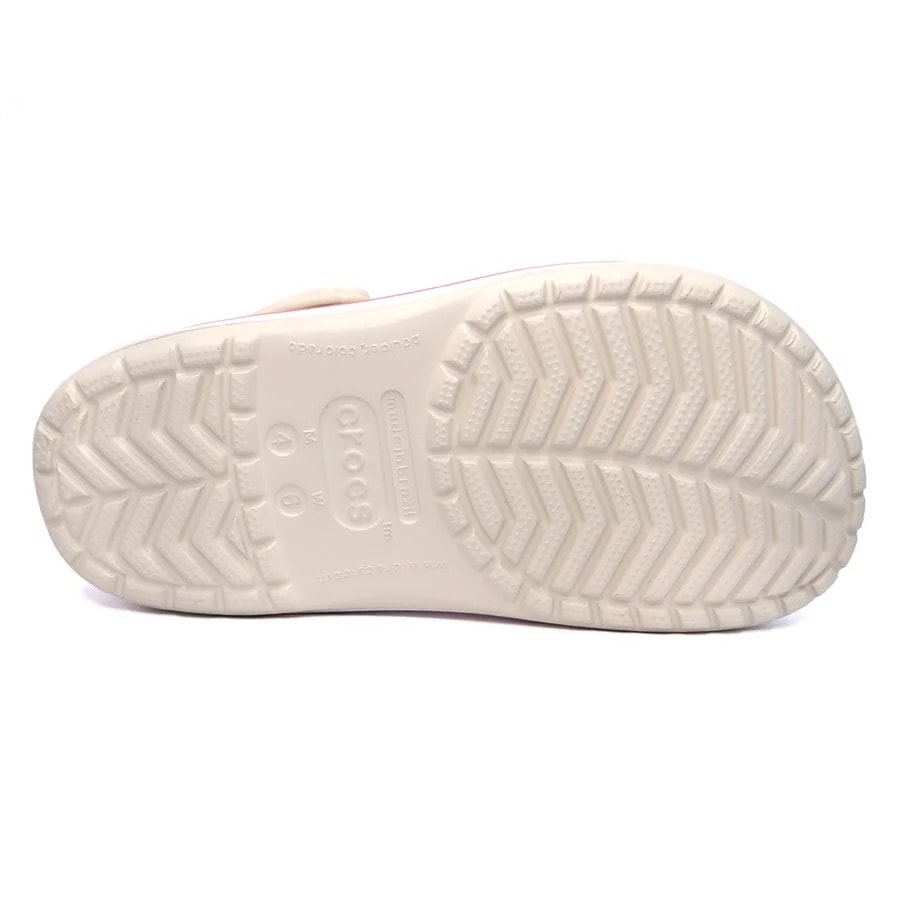 Sandália Crocs Crocband Clog Juvenil X11016 Stucco/Melon