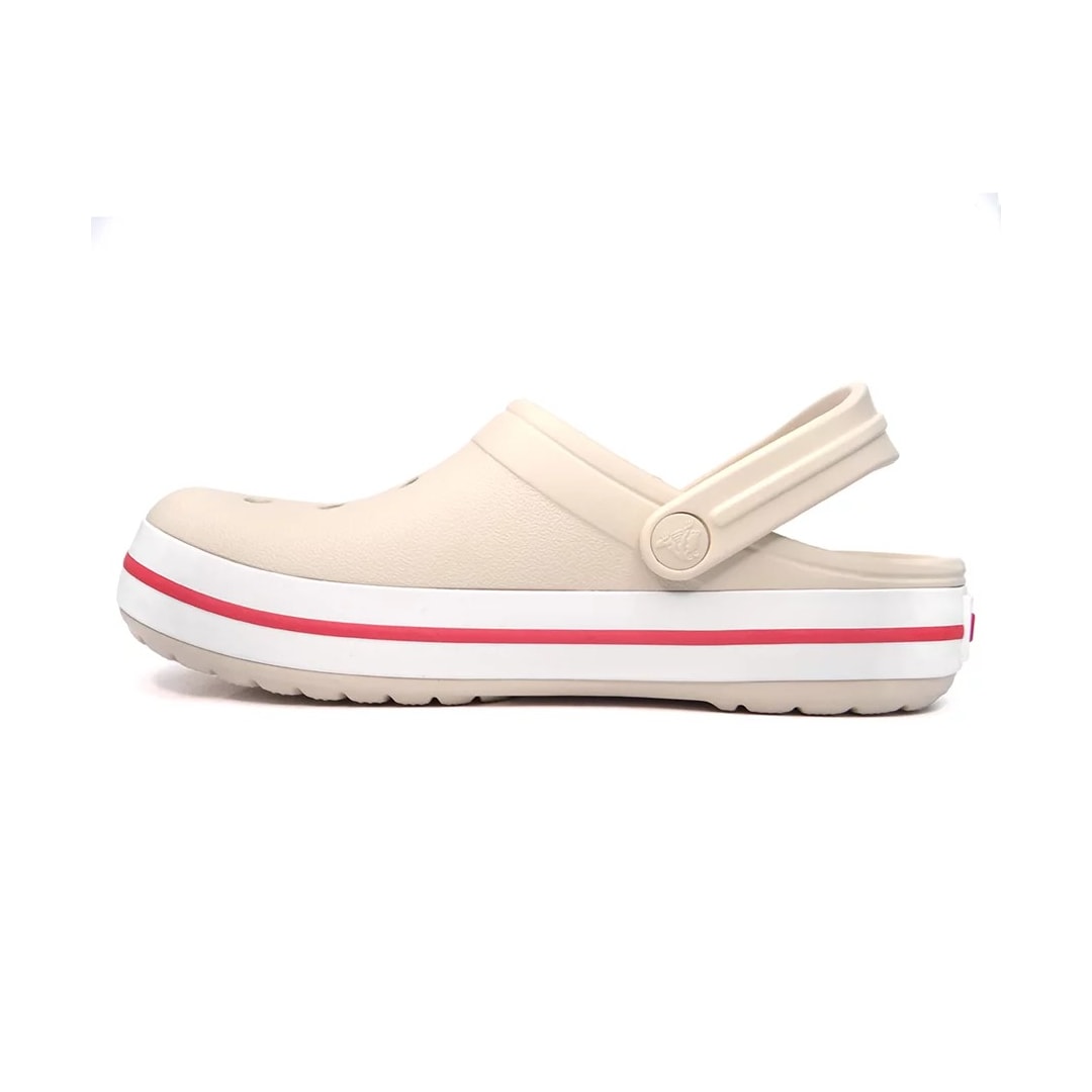 Sandália Crocs Crocband Clog Juvenil X11016 Stucco/Melon