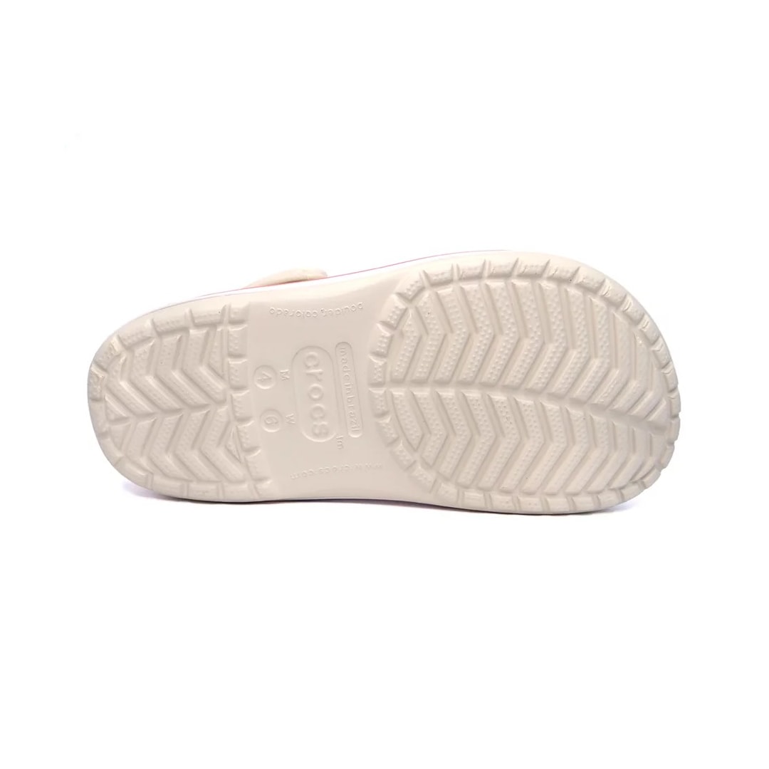 Sandália Crocs Crocband Clog Juvenil X11016 Stucco/Melon Sandália Crocs Crocband Clog Juvenil X11016 Stucco/Melon