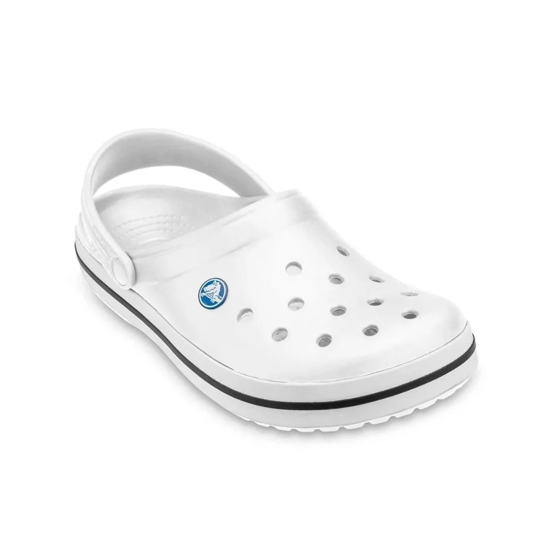 Sandália Crocs Crocband Clog Juvenil X11016 White