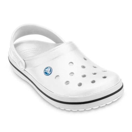 Sandália Crocs Crocband Clog Juvenil X11016 White