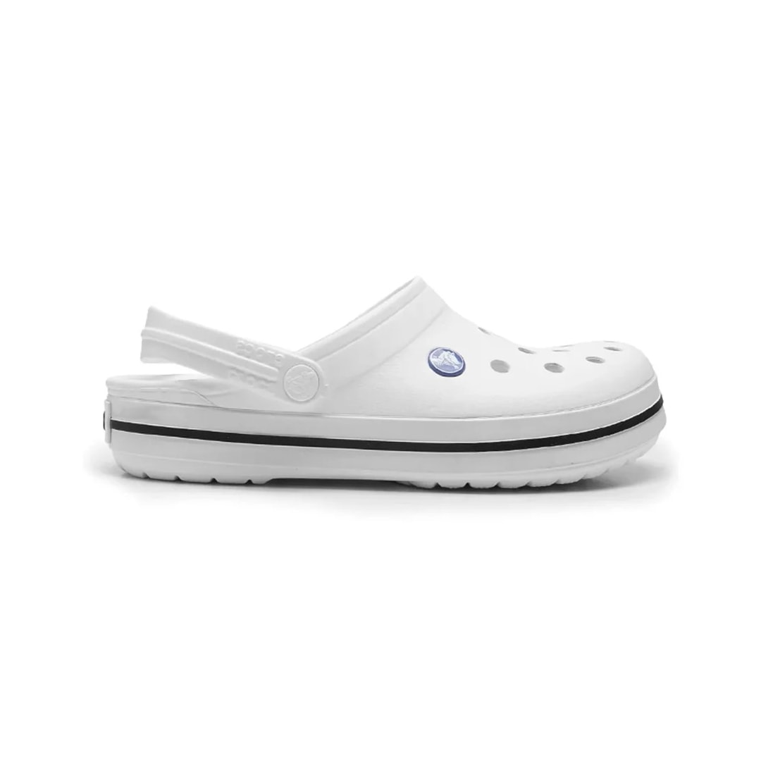 Sandália Crocs Crocband Clog Juvenil X11016 White