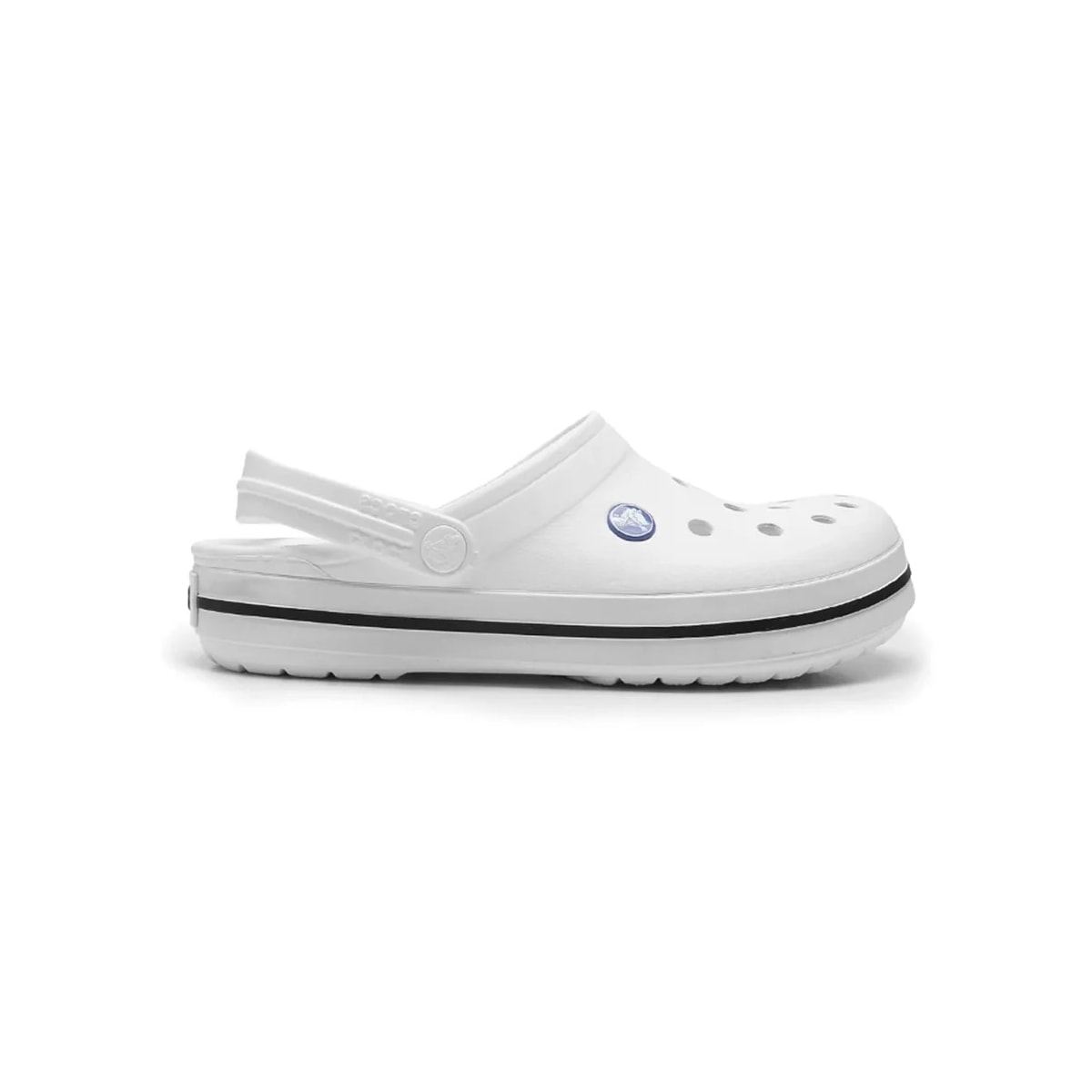 Sandália Crocs Crocband Clog Juvenil X11016 White