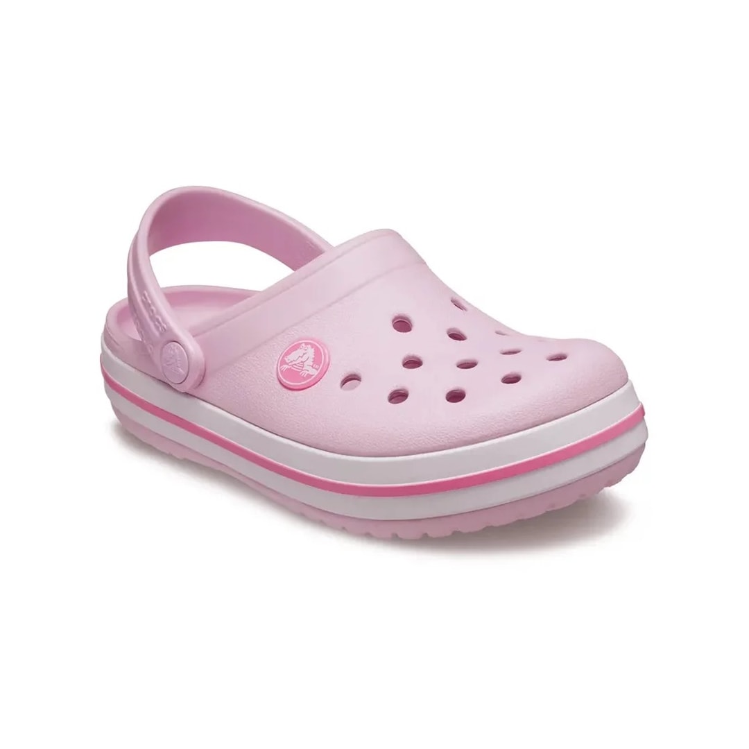 Sandália Crocs Crocband Clog Juvenil X20700 Ballerina Pink