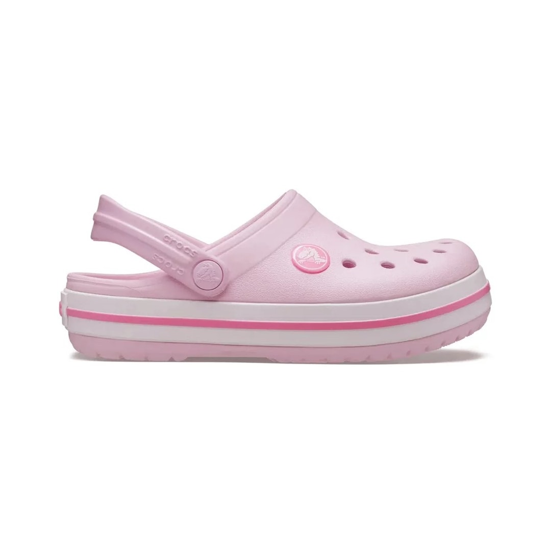 Sandália Crocs Crocband Clog Juvenil X20700 Ballerina Pink