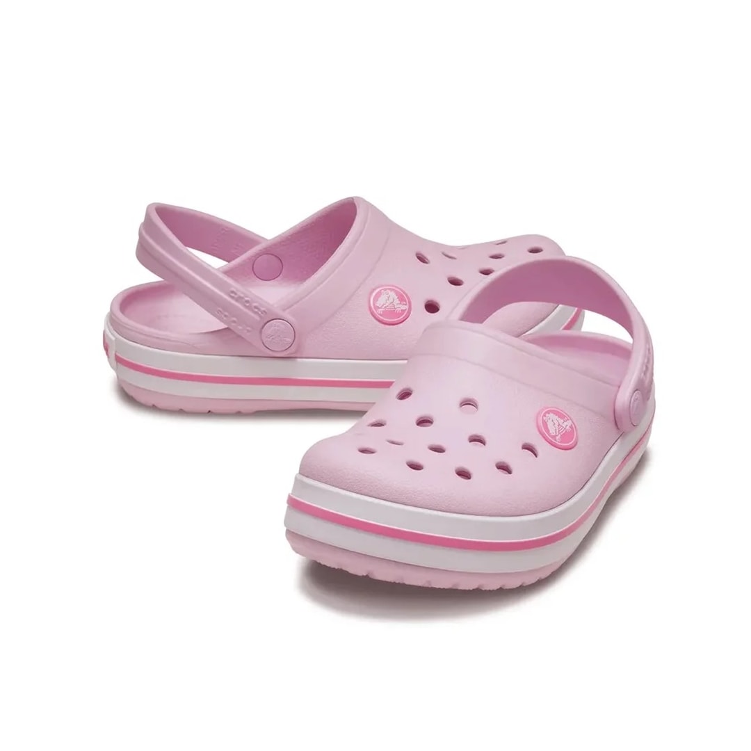Sandália Crocs Crocband Clog Juvenil X20700 Ballerina Pink