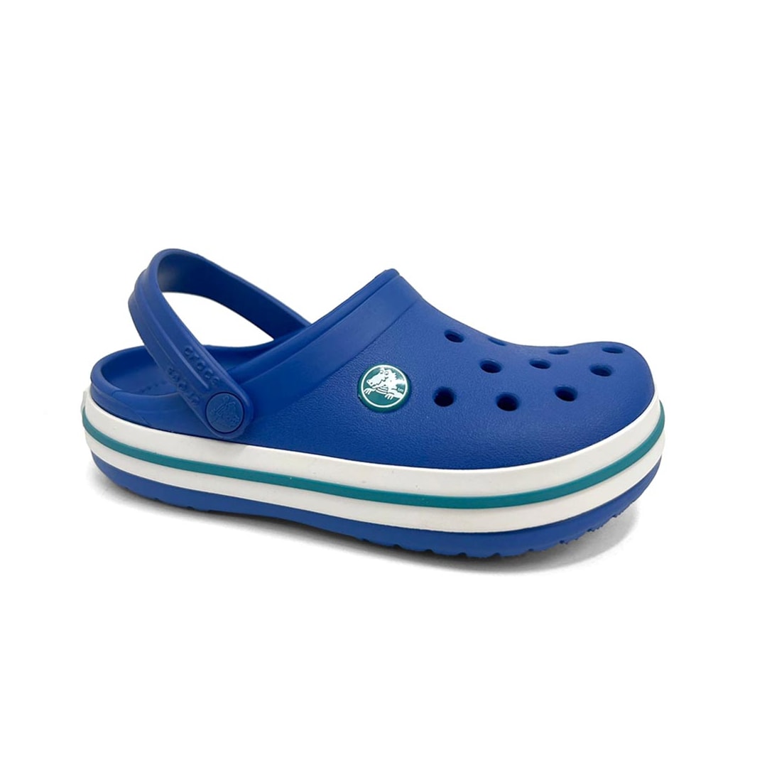 Sandália Crocs Crocband Clog Juvenil X20700 Blue Bolt Sandália Crocs Crocband Clog Juvenil X20700 Blue Bolt