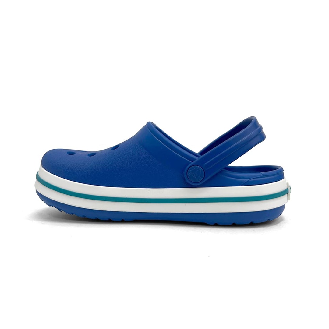 Sandália Crocs Crocband Clog Juvenil X20700 Blue Bolt