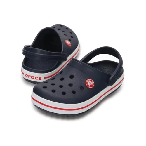 Sandália Crocs Crocband Clog Juvenil X20700 Navy