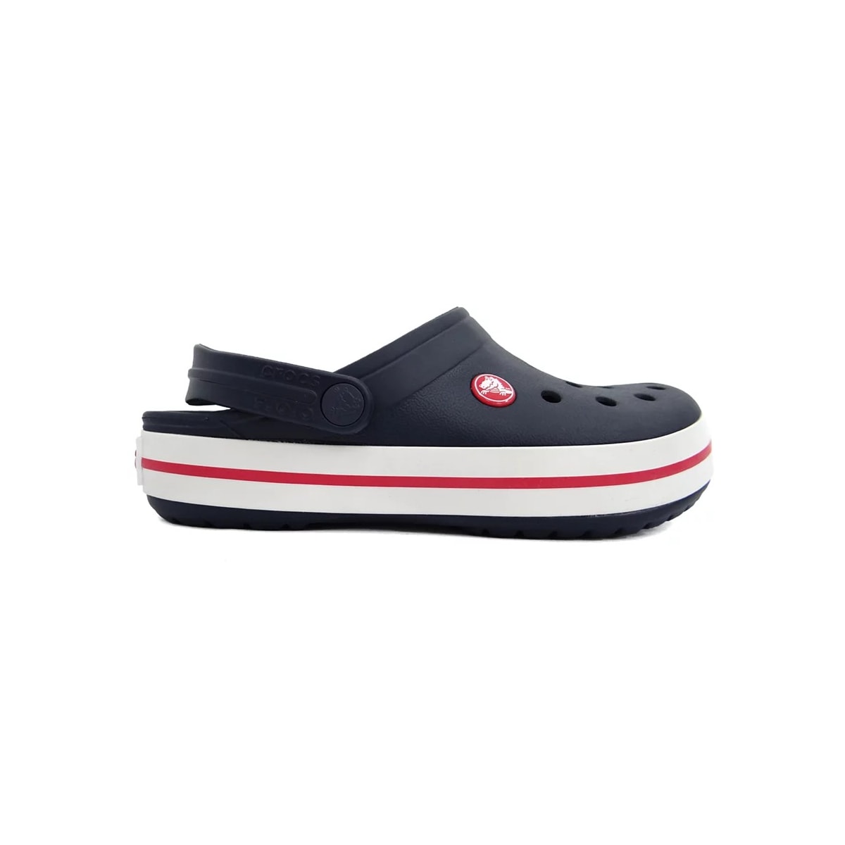 Sandália Crocs Crocband Clog Juvenil X20700 Navy/Red Sandália Crocs Crocband Clog Juvenil X20700 Navy/Red