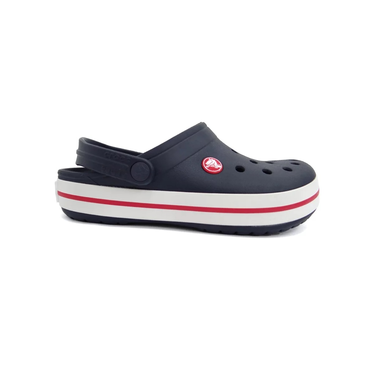 Sandália Crocs Crocband Clog Juvenil X20700 Navy/Red Sandália Crocs Crocband Clog Juvenil X20700 Navy/Red