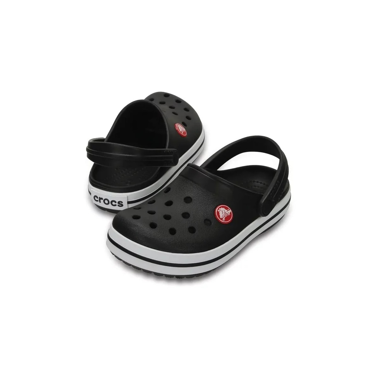 Sandália Crocs Crocband Clog Juvenil X20700 Preto Sandália Crocs Crocband Clog Juvenil X20700 Preto