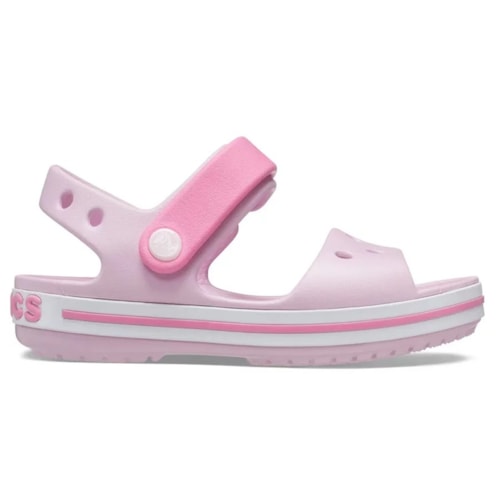 Sandália Crocs Crocband Kids 12856 Ballerina Pink