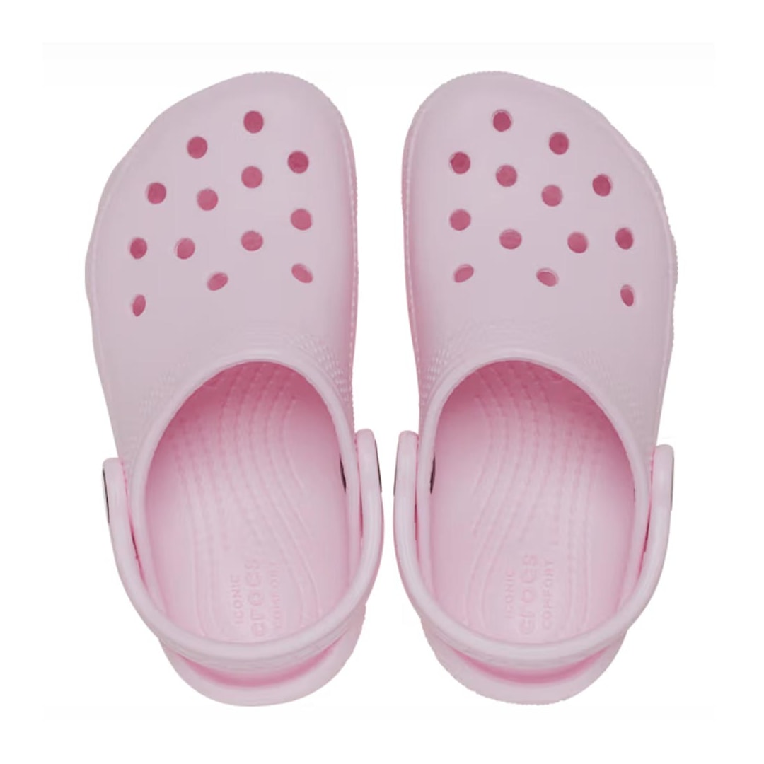 Sandália Crocs Infantil Classic Clog 206990 Pink Milk Sandália Crocs Infantil Classic Clog 206990 Pink Milk