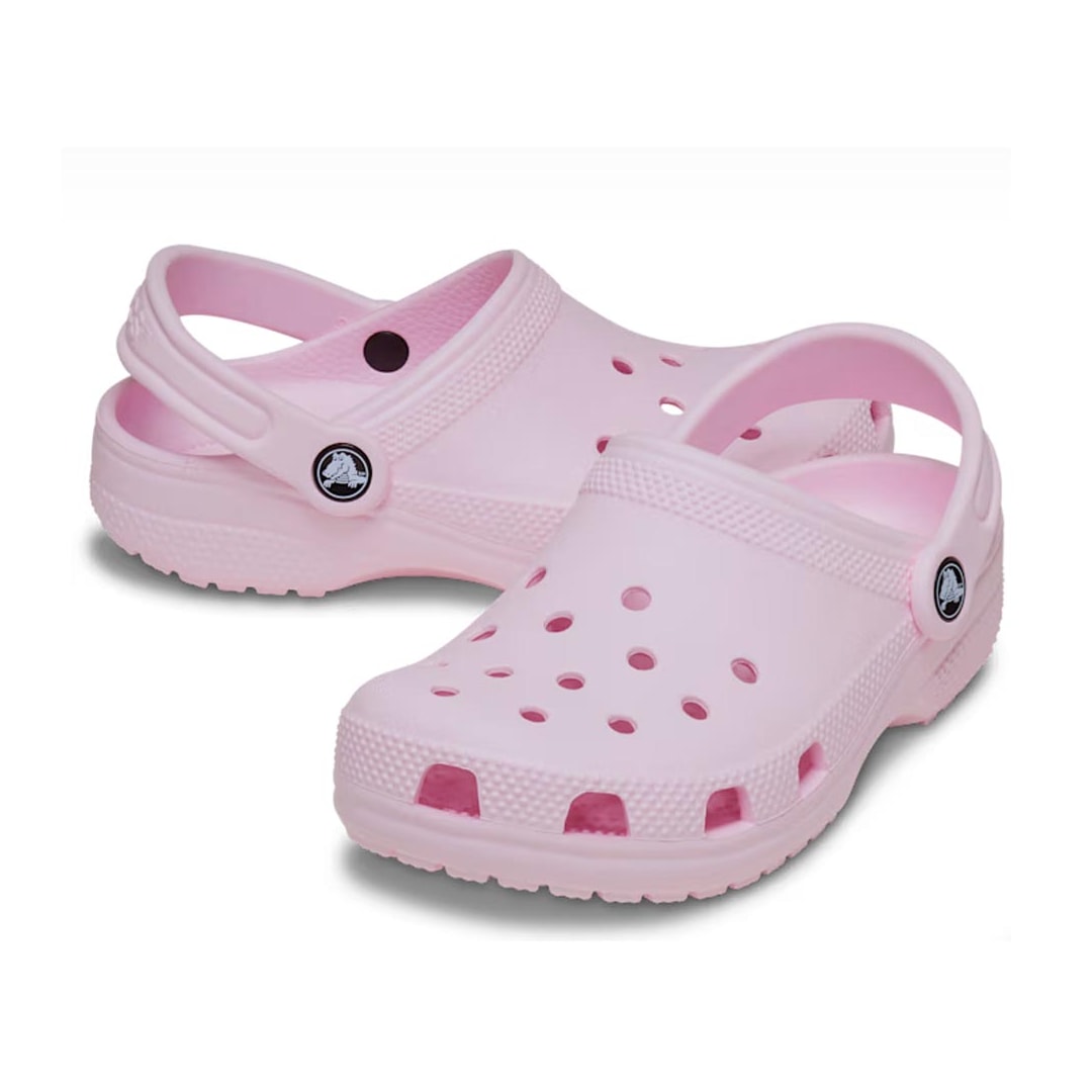 Sandália Crocs Infantil Classic Clog 206990 Pink Milk Sandália Crocs Infantil Classic Clog 206990 Pink Milk