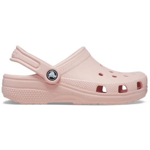 Detalhe - Sandália Crocs Infantil Classic Clog 206990 Quartz