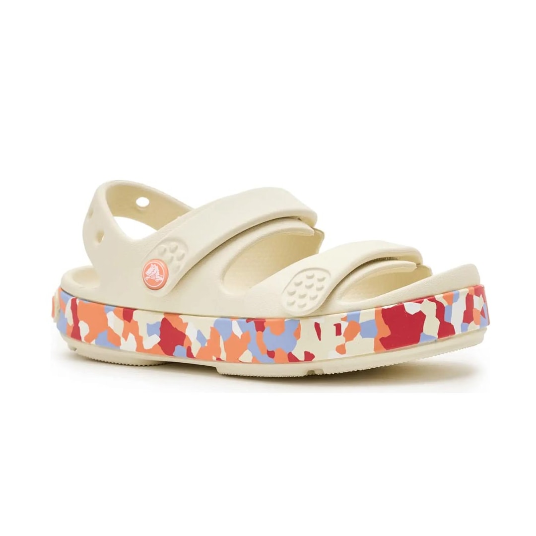 Sandália Crocs Infantil Crocband Cruiser T 212527-2Mk White