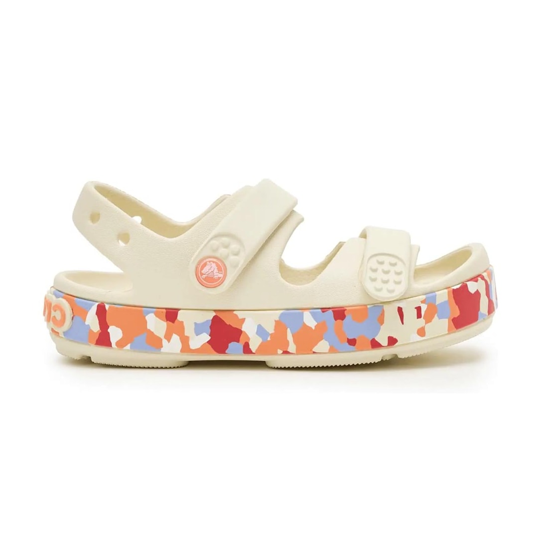 Sandália Crocs Infantil Crocband Cruiser T 212527-2Mk White