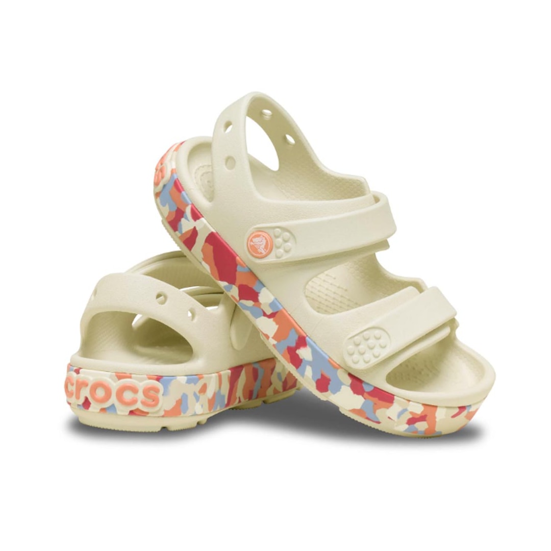 Sandália Crocs Infantil Crocband Cruiser T 212527-2Mk White Sandália Crocs Infantil Crocband Cruiser T 212527-2Mk White