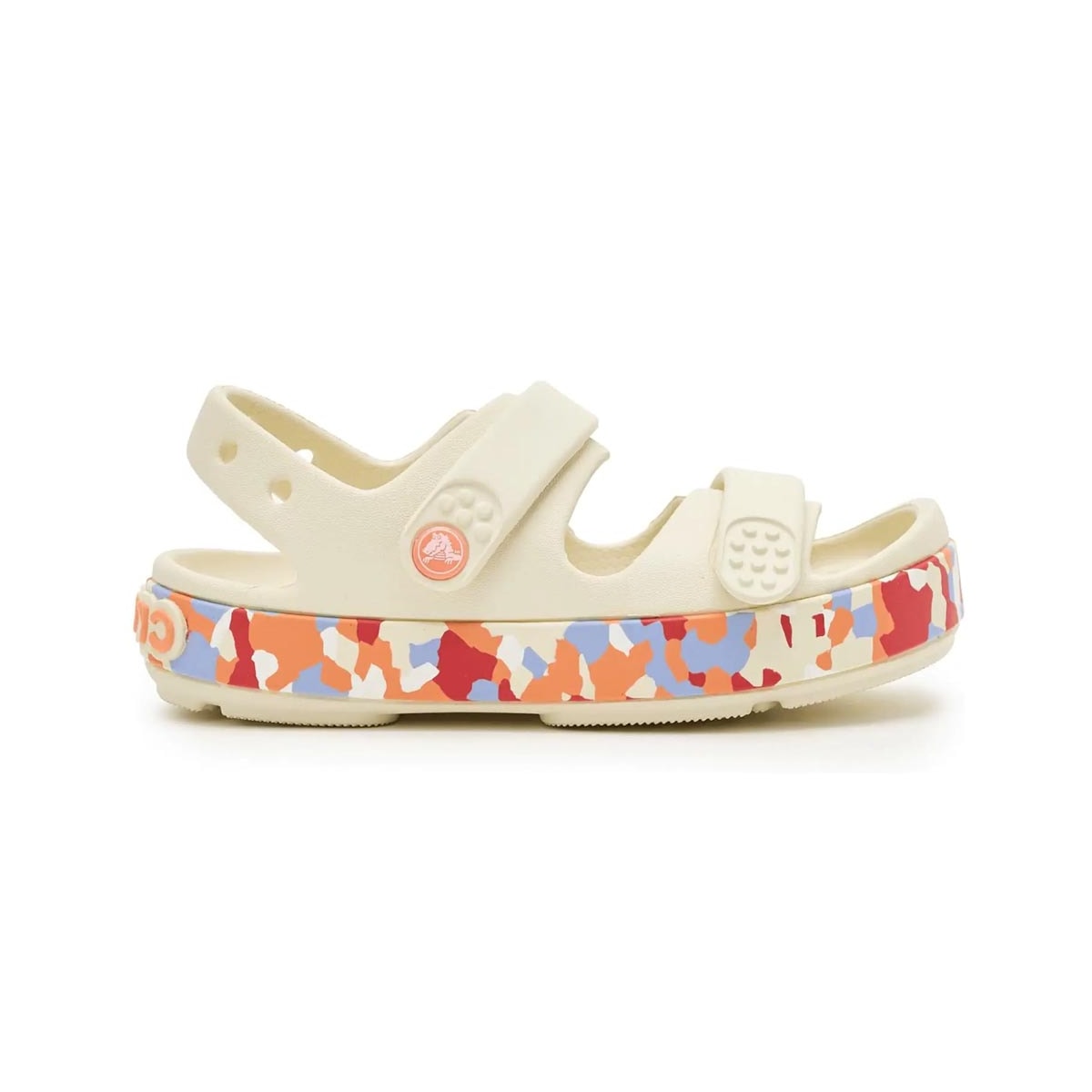 Sandália Crocs Infantil Crocband Cruiser T 212528-2Mk White Sandália Crocs Infantil Crocband Cruiser T 212528-2Mk White