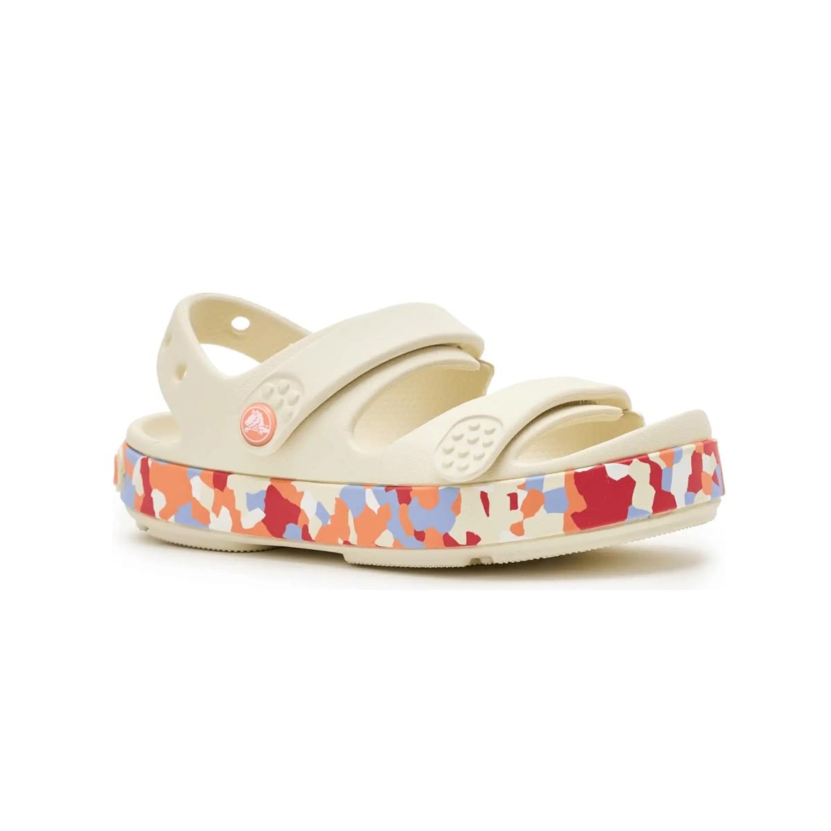 Sandália Crocs Infantil Crocband Cruiser T 212528-2Mk White Sandália Crocs Infantil Crocband Cruiser T 212528-2Mk White