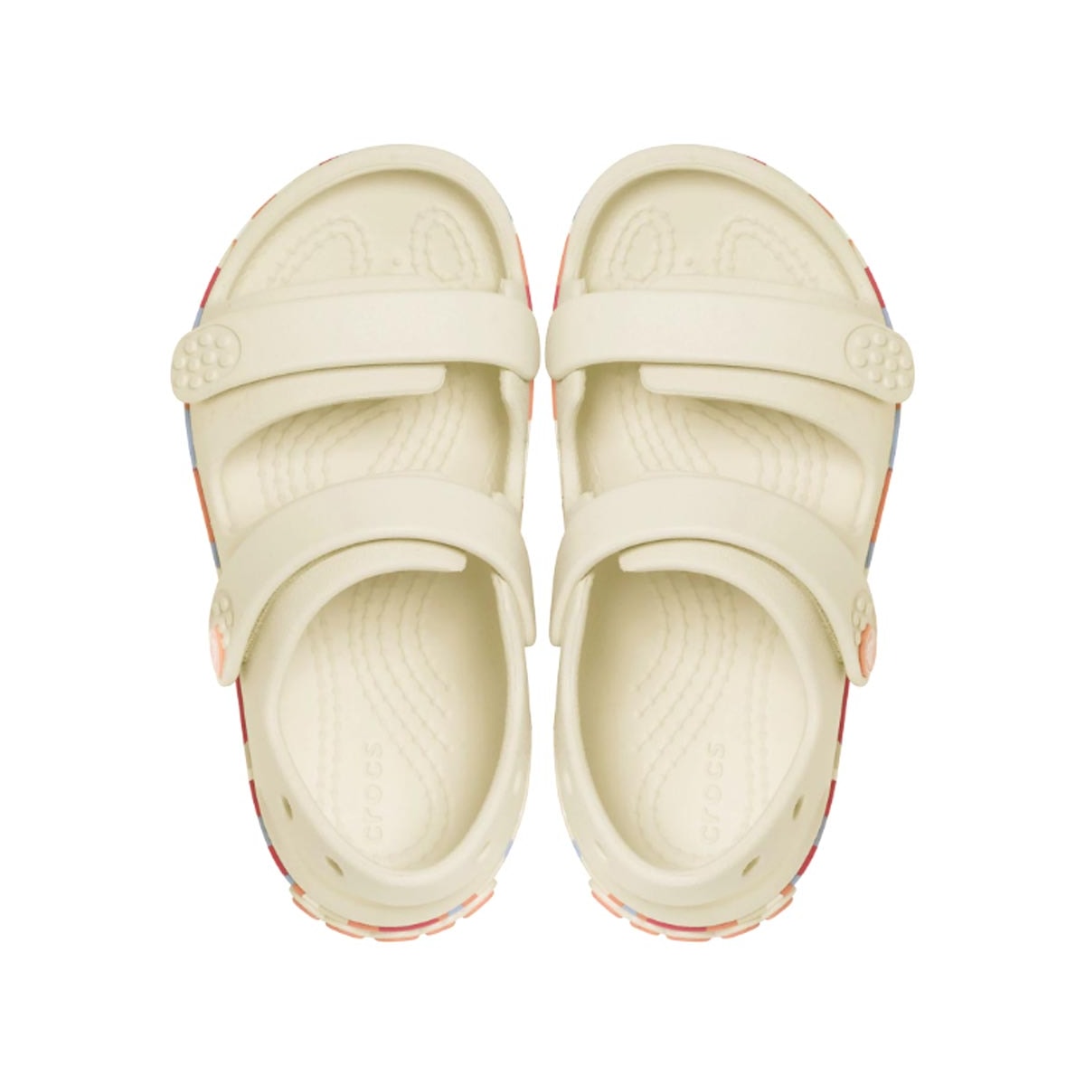 Sandália Crocs Infantil Crocband Cruiser T 212528-2Mk White Sandália Crocs Infantil Crocband Cruiser T 212528-2Mk White