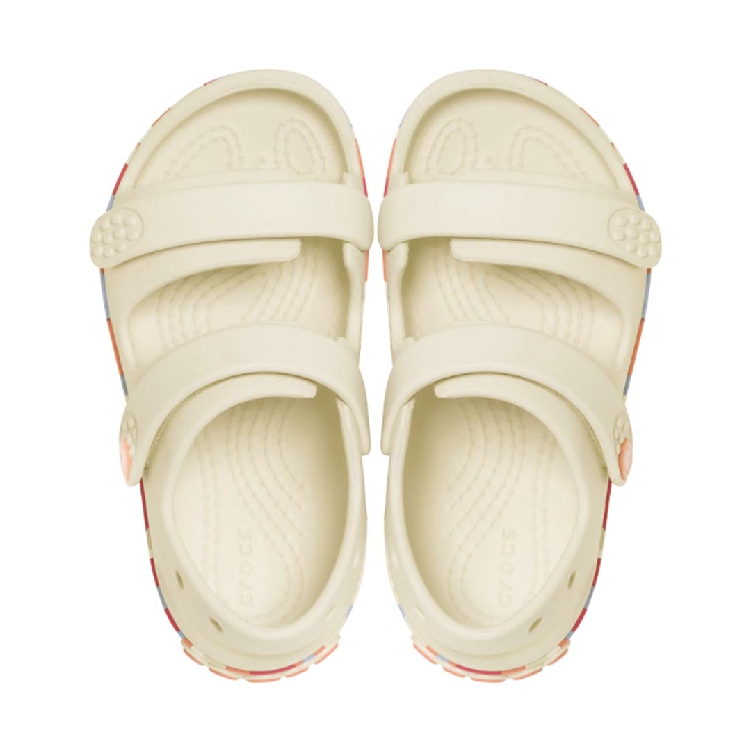 Sandália Crocs Infantil Crocband Cruiser T 212528-2Mk White