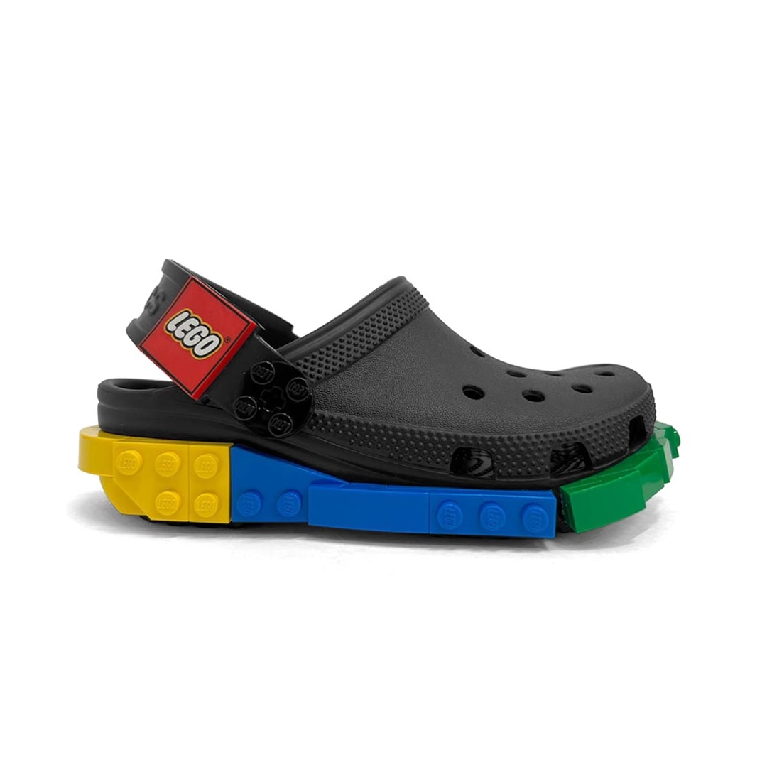 Sandália Crocs Infantil Lego® 4Lw System Clog K 211874 Black Sandália Crocs Infantil Lego® 4Lw System Clog K 211874 Black