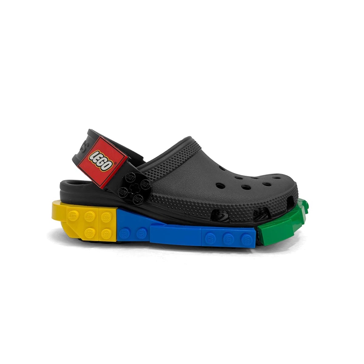 Sandália Crocs Infantil Lego® 4Lw System Clog K 211874 Black Sandália Crocs Infantil Lego® 4Lw System Clog K 211874 Black