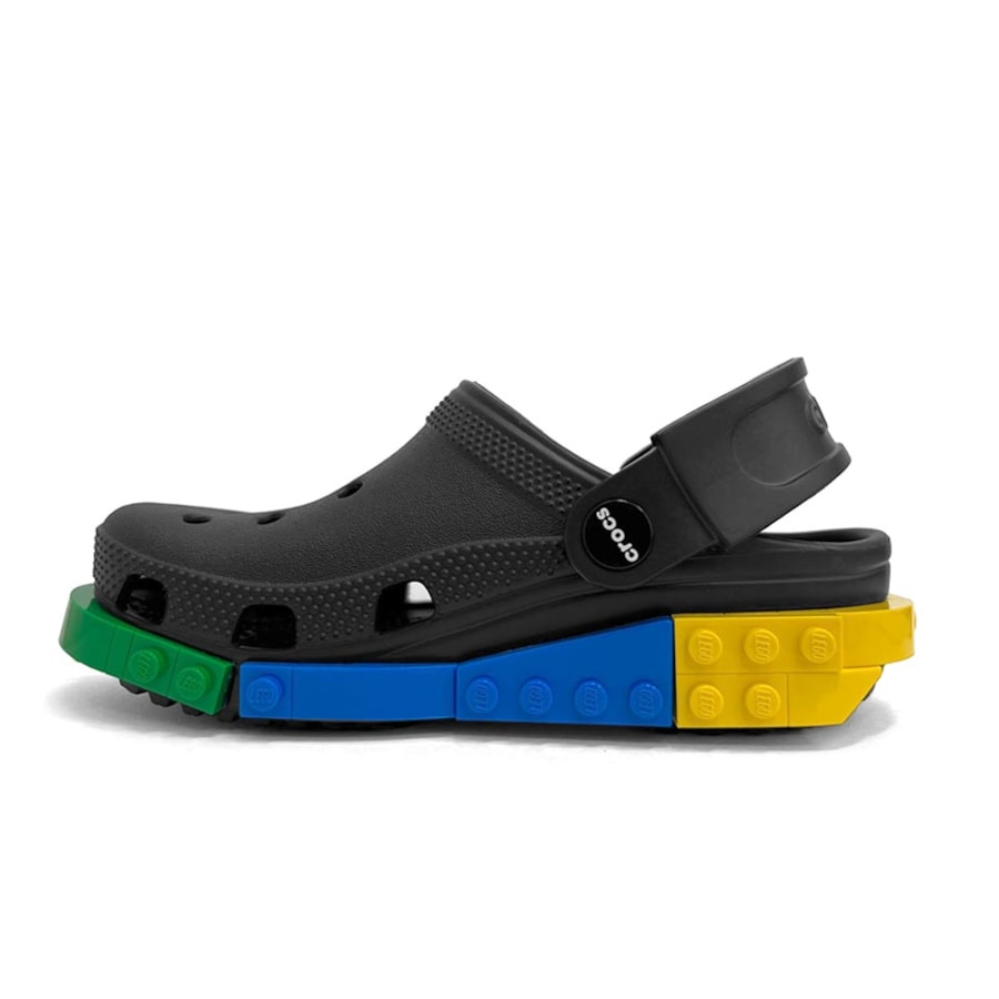 Sandália Crocs Infantil Lego® 4Lw System Clog K 211874 Black Sandália Crocs Infantil Lego® 4Lw System Clog K 211874 Black