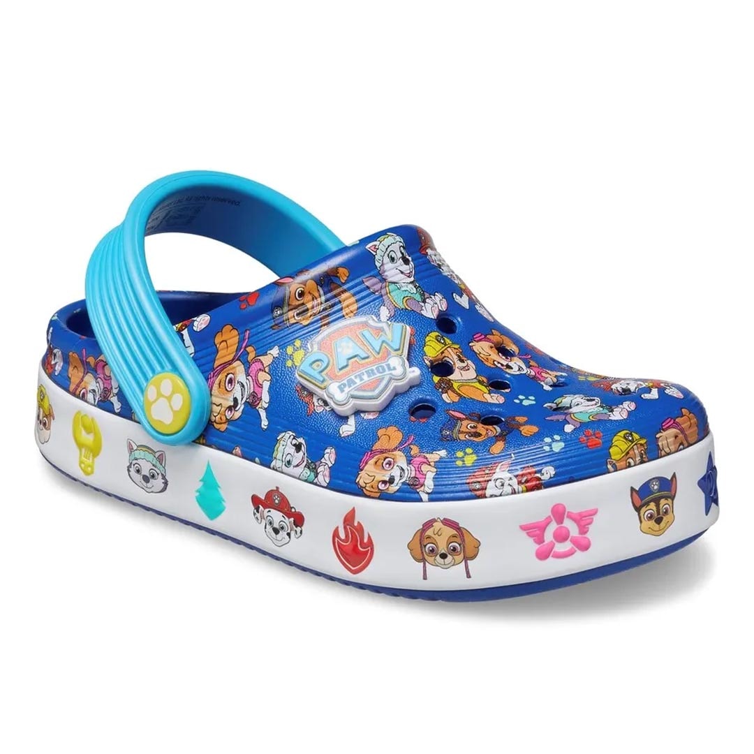 Sandalia Crocs Infantil Paw Patroll Off Court Clog 208853 Blue Sandalia Crocs Infantil Paw Patroll Off Court Clog 208853 Blue