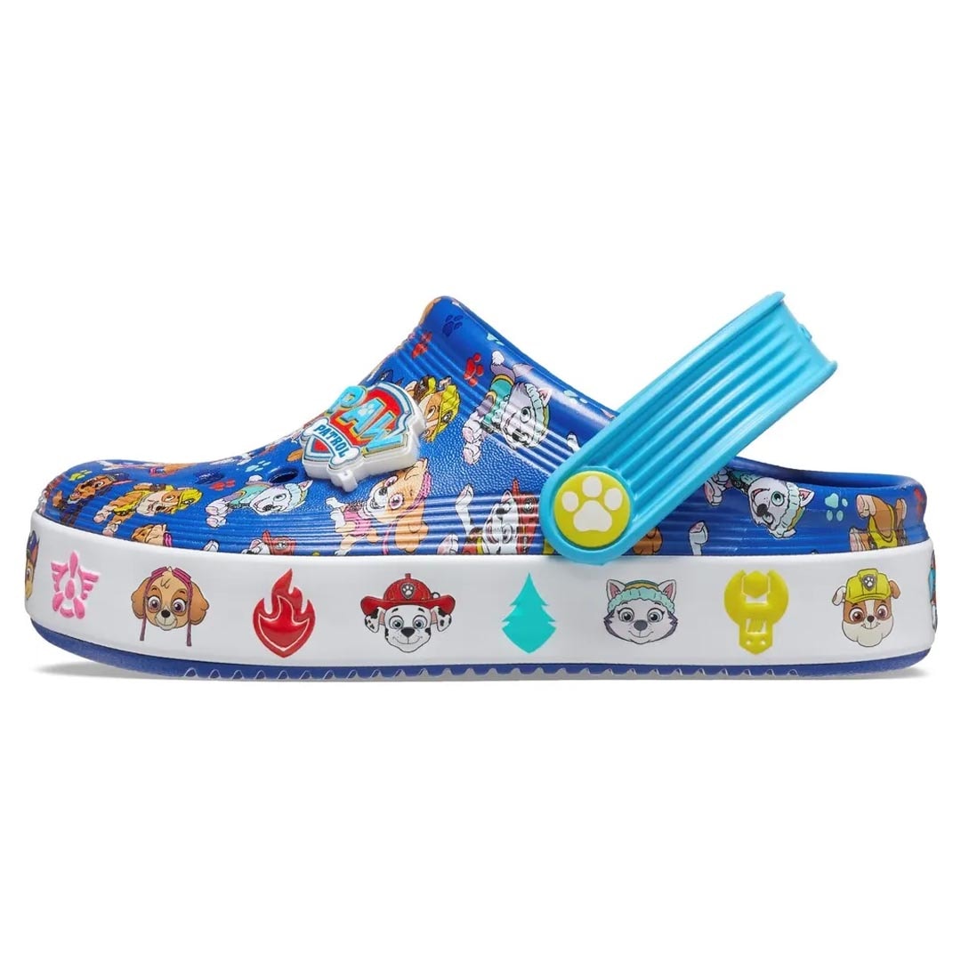 Sandalia Crocs Infantil Paw Patroll Off Court Clog 208853 Blue Sandalia Crocs Infantil Paw Patroll Off Court Clog 208853 Blue